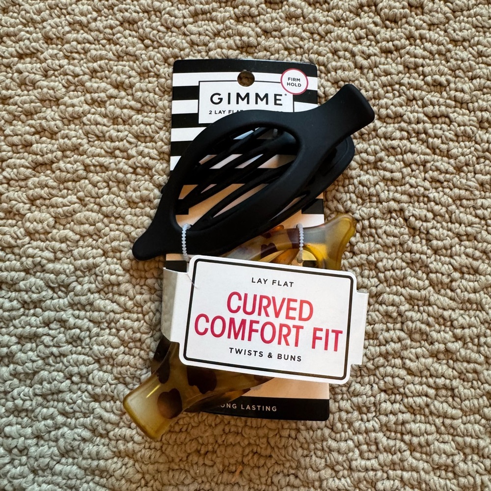Gimme Hair Clips Set - Black and Brown